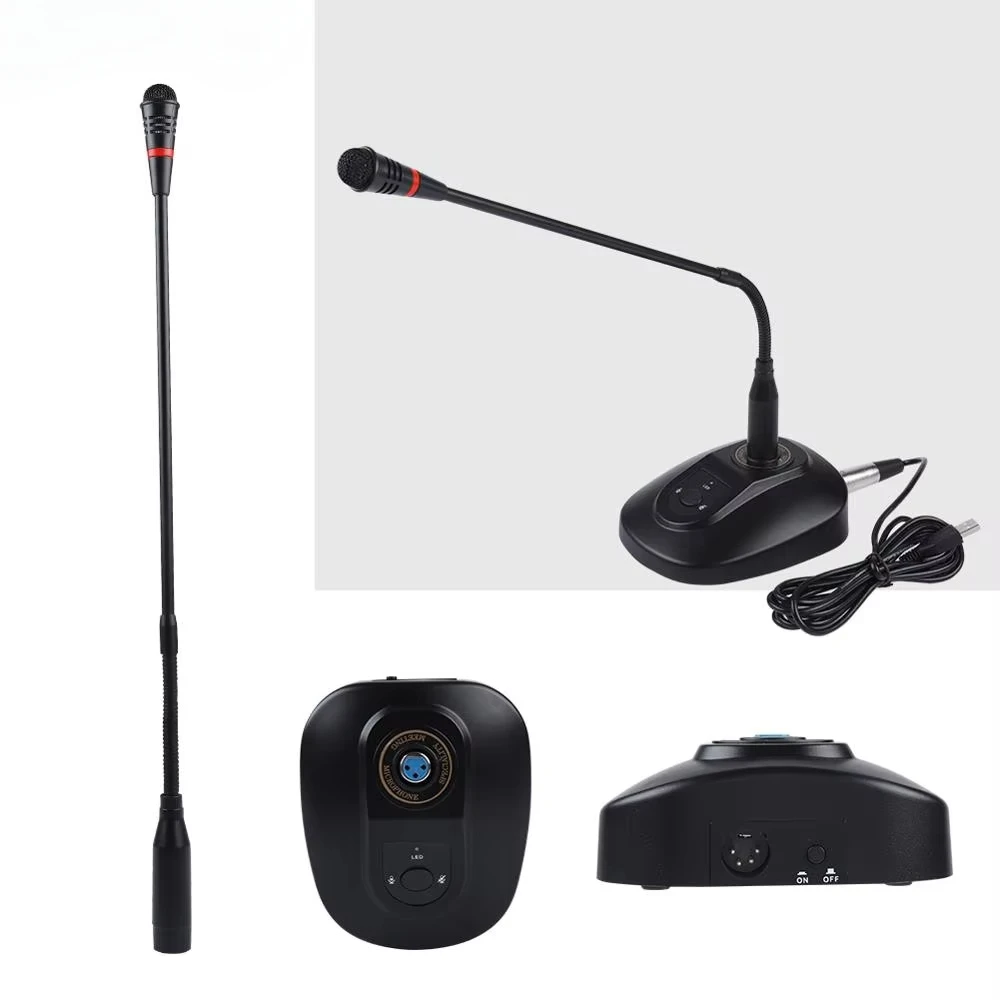 Microfone de conferência usb microfone condensador com fio usb com gravação para desktop portátil chat & reunião quente