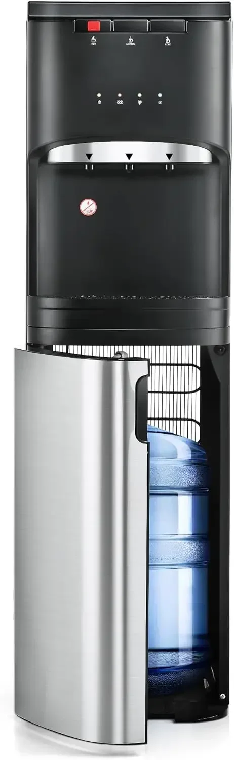 Self Cleaning Bottom Loading Water Cooler Dispenser, with UV Lights Stainless Steel Water Cooler for Home, Office, Living Room