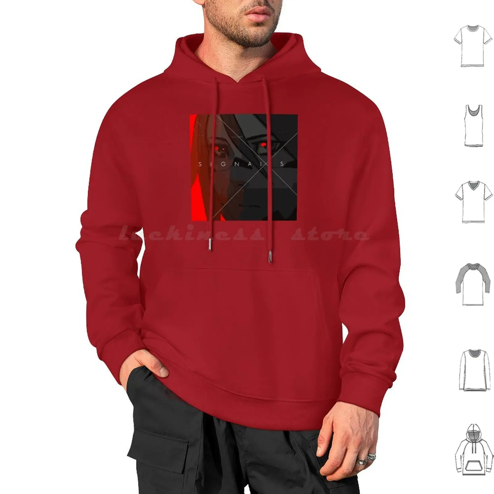 Signalis Game Hoodie cotton Long Sleeve Signalis Signalis Game Signalis Endings Elster Elster Signalis Game Gaming Wifi Falke