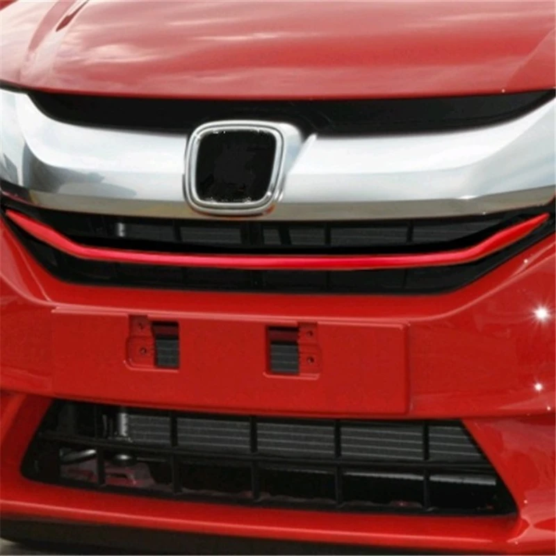 

WELKINRY For Honda City GM 6th Generation 2014 2015 2016 2017 Car Head Front Face Grille Airscoop Air Intake Vent Trim