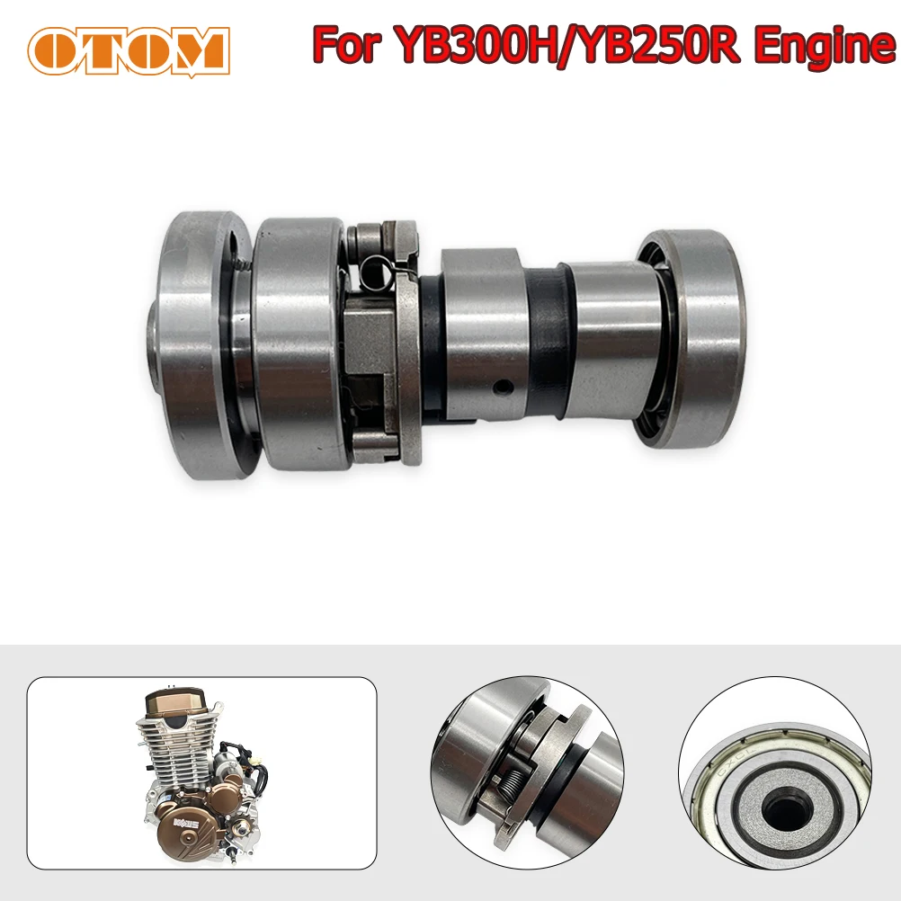 

OTOM Motorcycle Accessories Camshaft Assembly For LONCIN YB300H YB250R KEWS K23 HENGJIAN S7 Engines Camshaft Assy Off-Road Parts