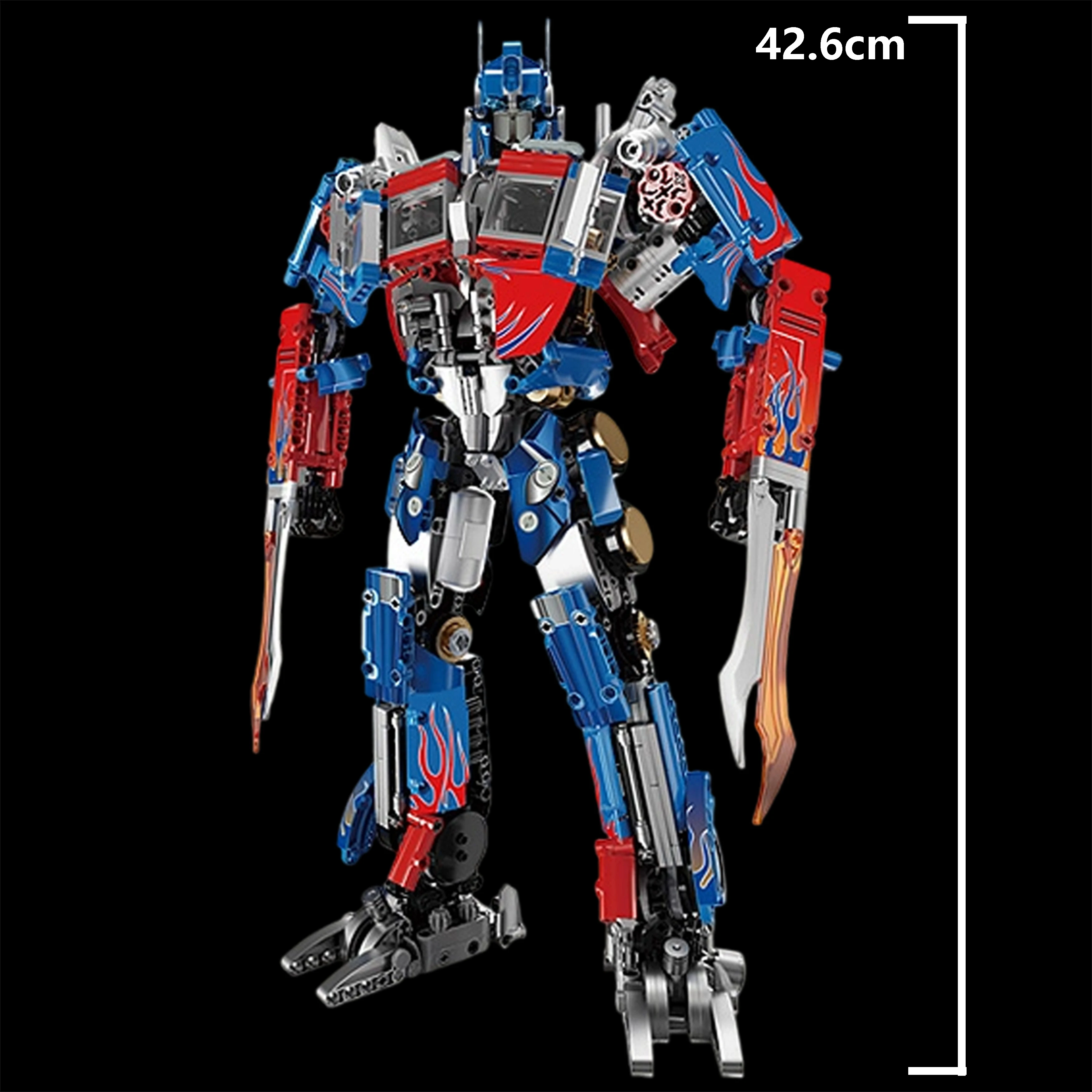 1891 Uds. Película Hero Optimus Prime Robot figura de acción MOC modelo de bloques de construcción DIY juguete para adultos niños regalo regalos de navidad