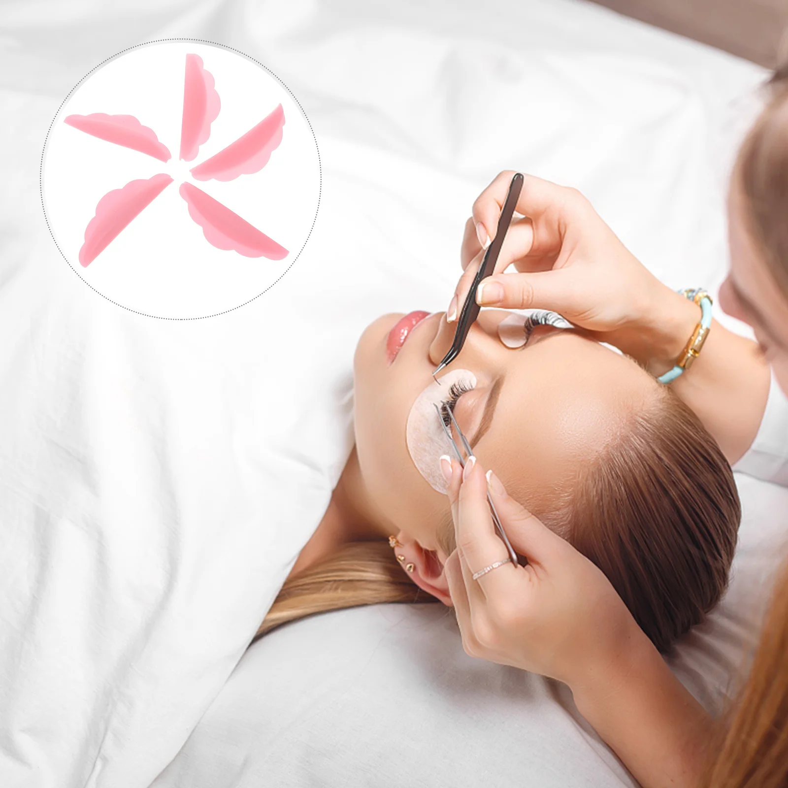 منصات تجعيد الرموش من السيليكون لجميع أنواع العين رفع الضفيرة الرموش الطبيعية لاش رفع عدة أداة رمش بيرم جوانات لاش