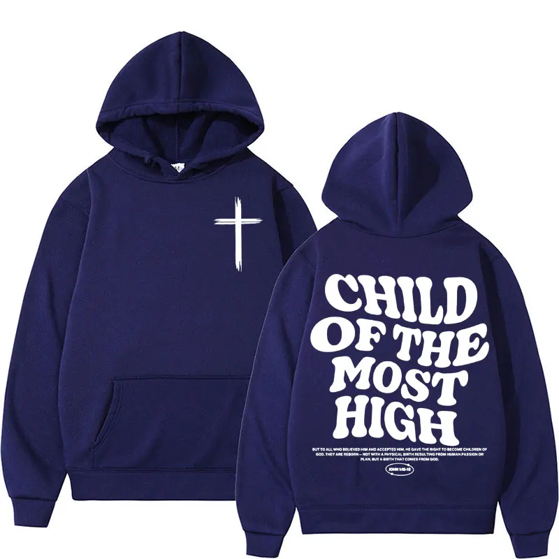 Aesthetic Christian Bible Verse Hoodies for Men Christians Apparel Brown Jesus Pullovers Sweatshirt Unisex Harajuku Style Hoodie