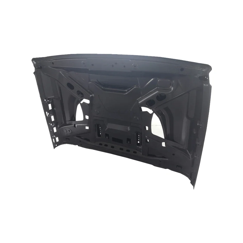 SXMA JL1113-2 Car Engine Hood Black Steel Auto Hood Cover Car Exterior Accessories For Jeep Wrangler JL 18+