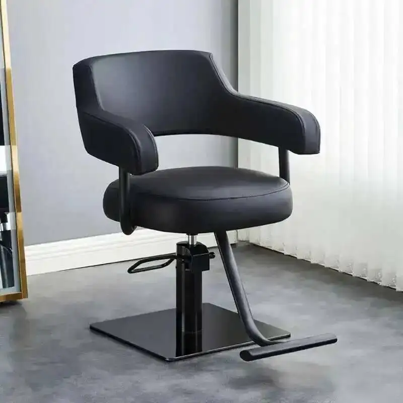 

Makeup Barbershop Barber Salon Chair Luxury Modern Hairdressing Salon Chair Portable Swivel Cadeira De Barbeiro Furniture