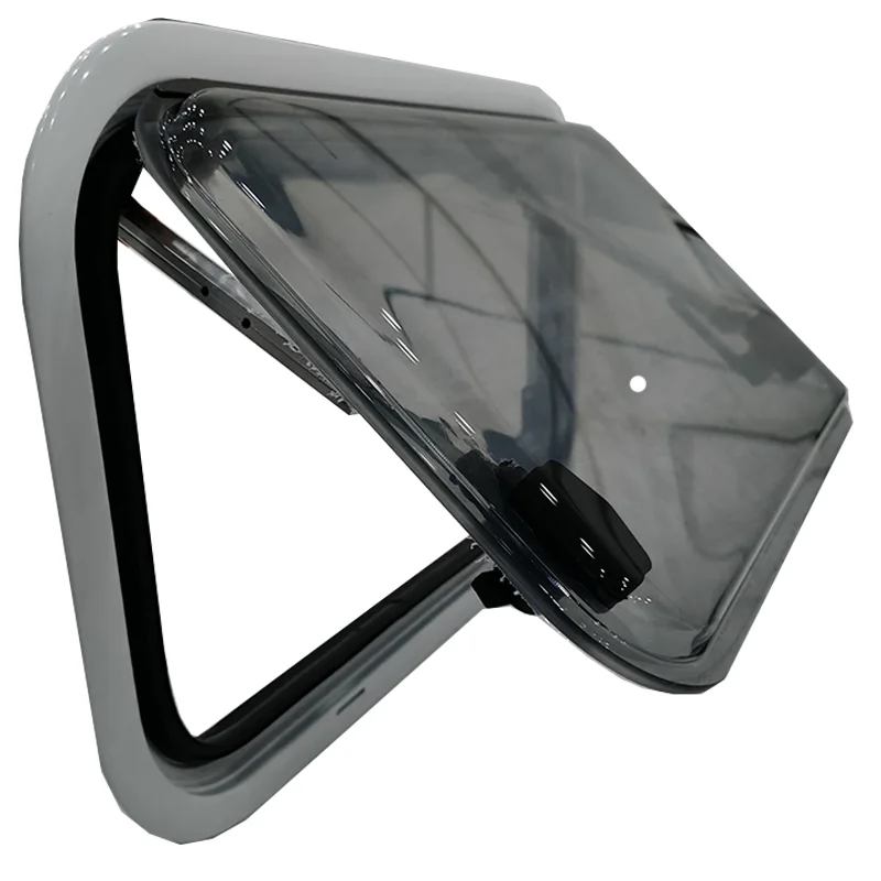 RV Accessories White Side Window 500*300mm With Sun Blind And Anti-insect Net For RV Trailer Camper Van Replacement