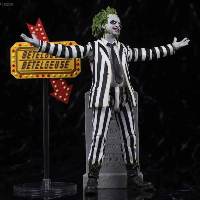 Bandai Original SHF อะนิเมะรูปด้วงน้ํา BEETLE JUICE Action Figure ของเล่นสําหรับชาย/หญิง/เด็ก/คริสต์มาส