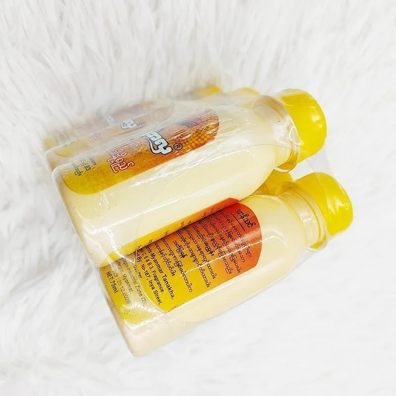 

100 мл Мьянма Ала, контроль масла от прыщей, отбеливающий лосьон Thanakha, осветляющий, увлажняющий, гладкий солнцезащитный крем, ремонт, справедливая кожа