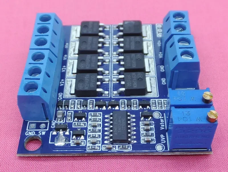 Dual DC Power Switching Ideal Diode Module Multi-Power Redundant Power Supply UPS High Current 40A