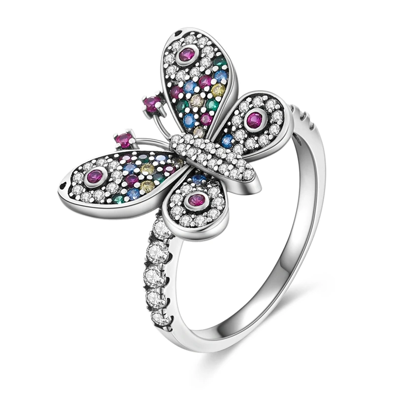 Women's 925 Sterling Silver Luxury Stackable Ring, Wedding Gift