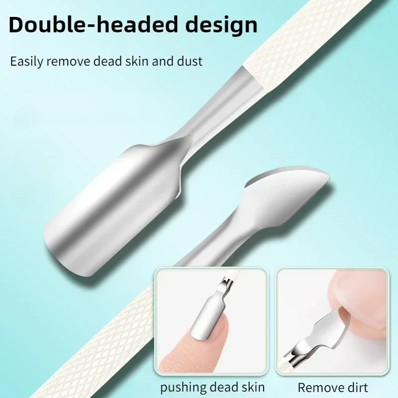 ‌Cuticle Scissors Stainless Steel Sharp Blade Durable Rust Free Nail Care Tool‌ view 5