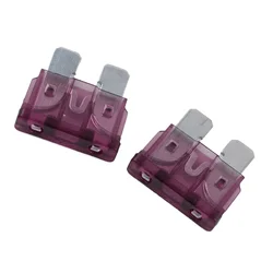 10PCS 40A Auto Car Standard Middle Fuse Vehicle Flat Fuse Flat Plug Fuse Standard Car Accessories Fast Shipping