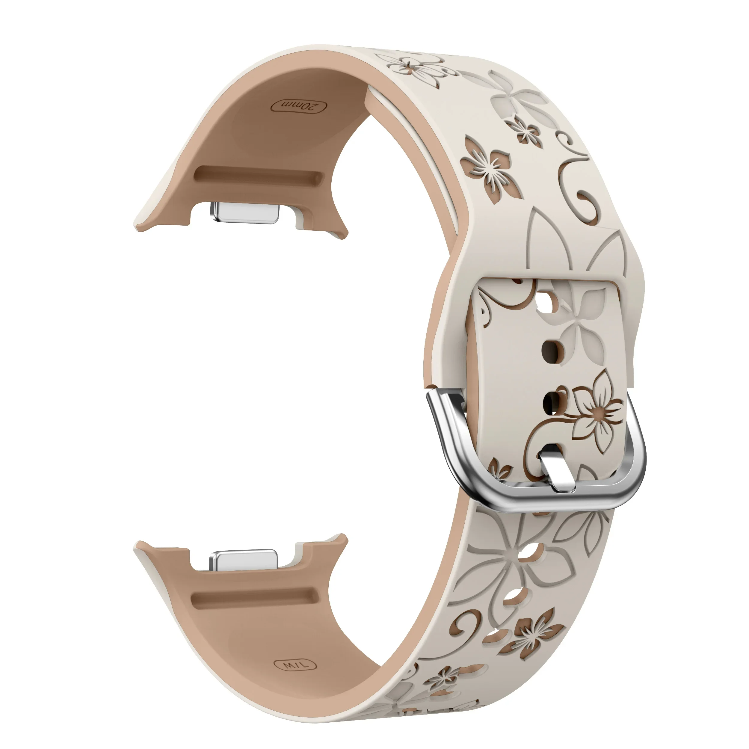 Graviertes Armband für Samsung Galaxy Watch 8 40mm 44mm Pulseira Sport Gürtel Armbänder Correa Galaxy Watch 8 Classic 46mm Armbänder – Detail 12
