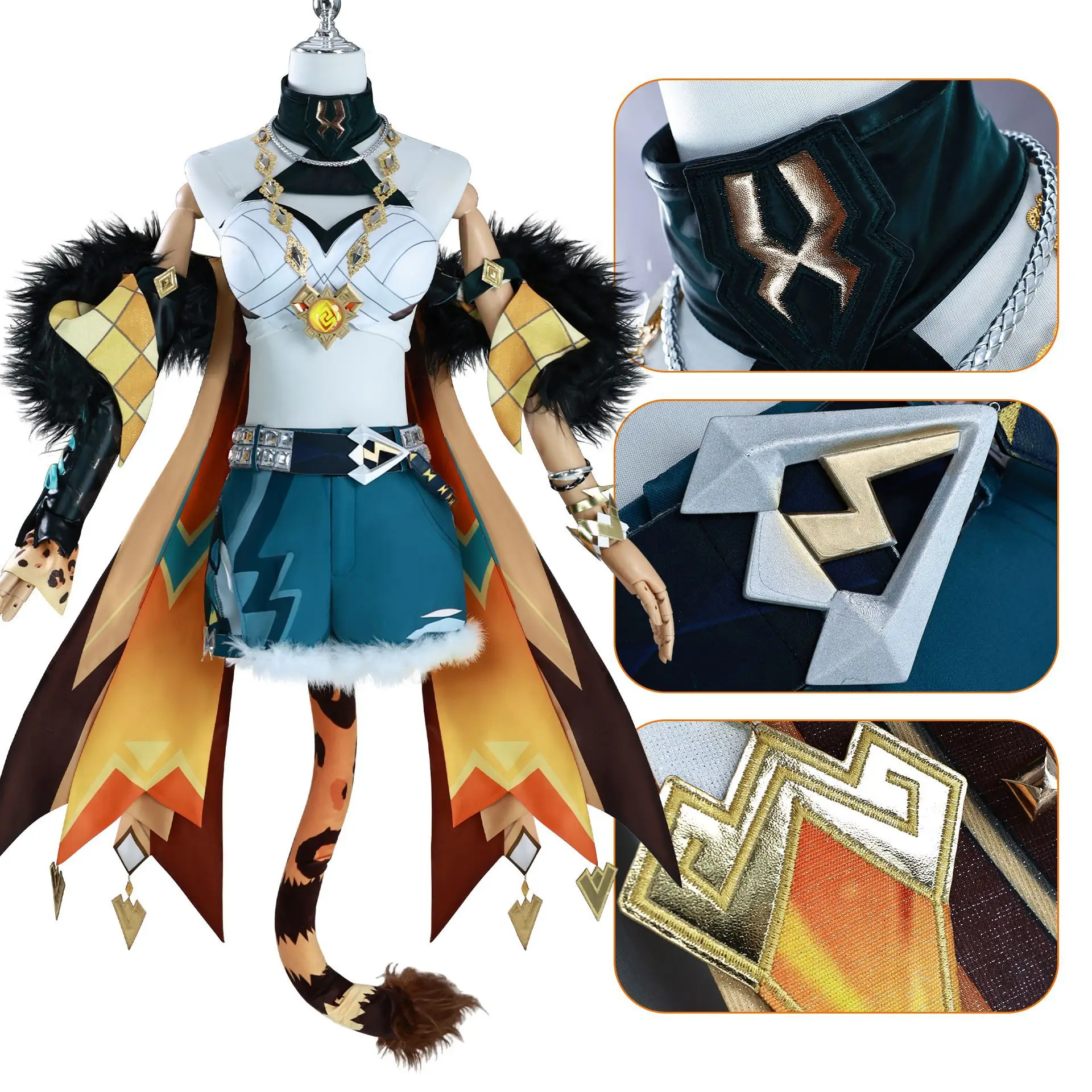 

Xilonen Cosplay Costume Game Genshin Impact Xilonen Cosplay Costume Full Sets Outfit Uniform Anime Role Play Carnival Prop Suits