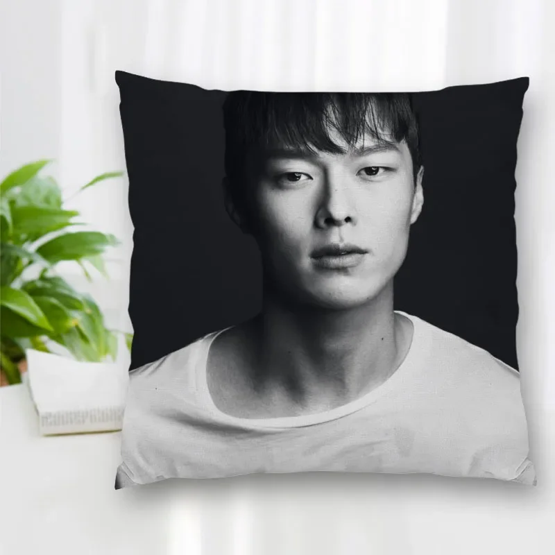 Custom Square Pillowcase Actor KIYONG JANG Soft Pillow Cover Zippered More Size DIY Gift Pillowcase 35x35cm 40x40cm