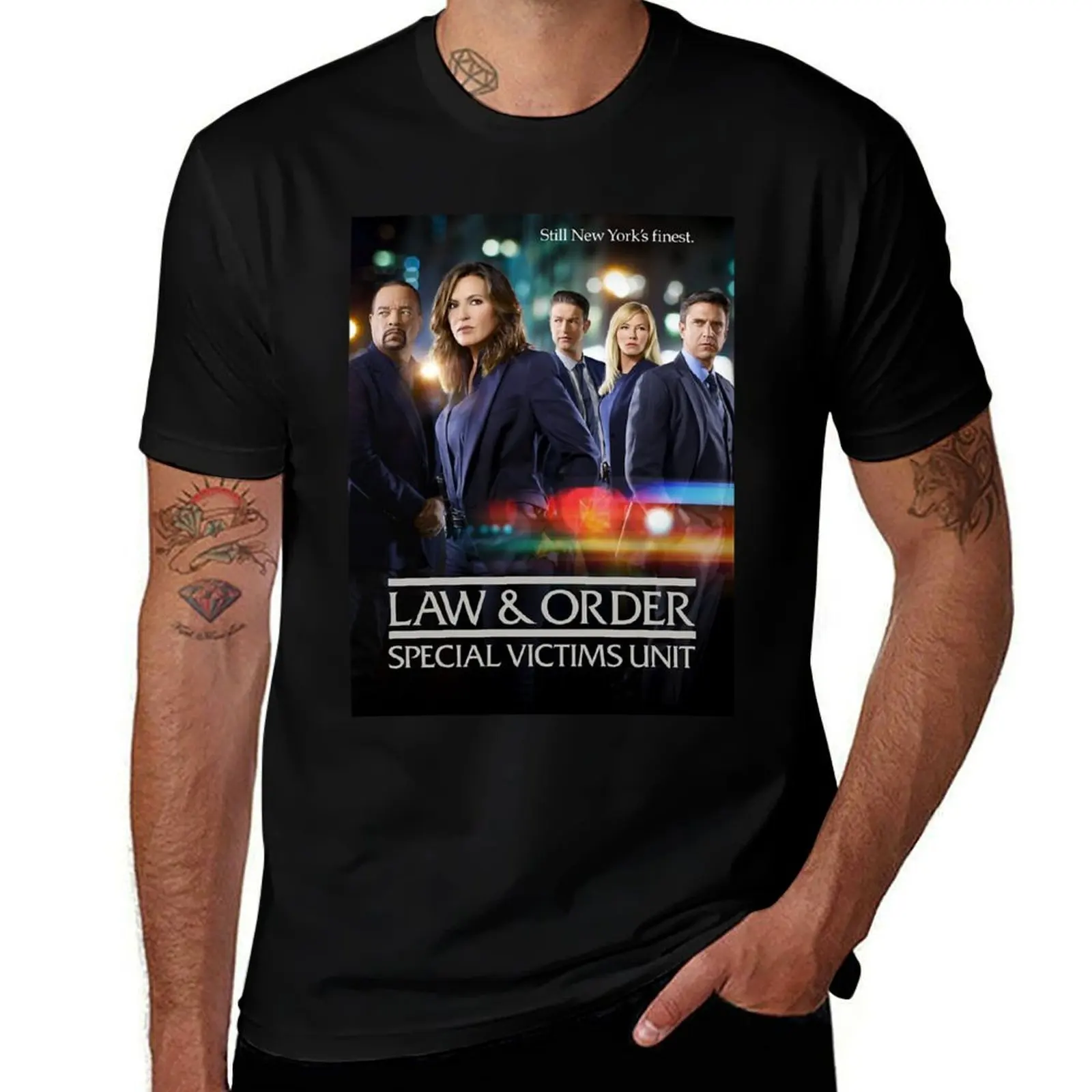 SVU - Still New York_s Finest T-Shirt Breathable Lightweight Summer Top T-Shirt