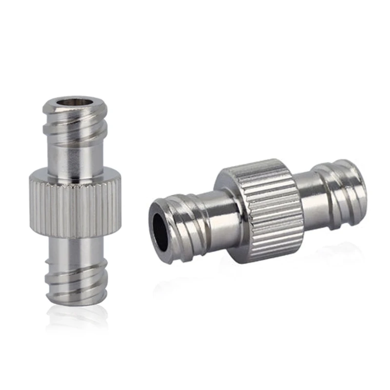 Y1UB Luer Lock Adapter Fitting Dispenser Connector Metal Nickel Plated Brass Plate Fixed Hardware Adapter Needle Conversion