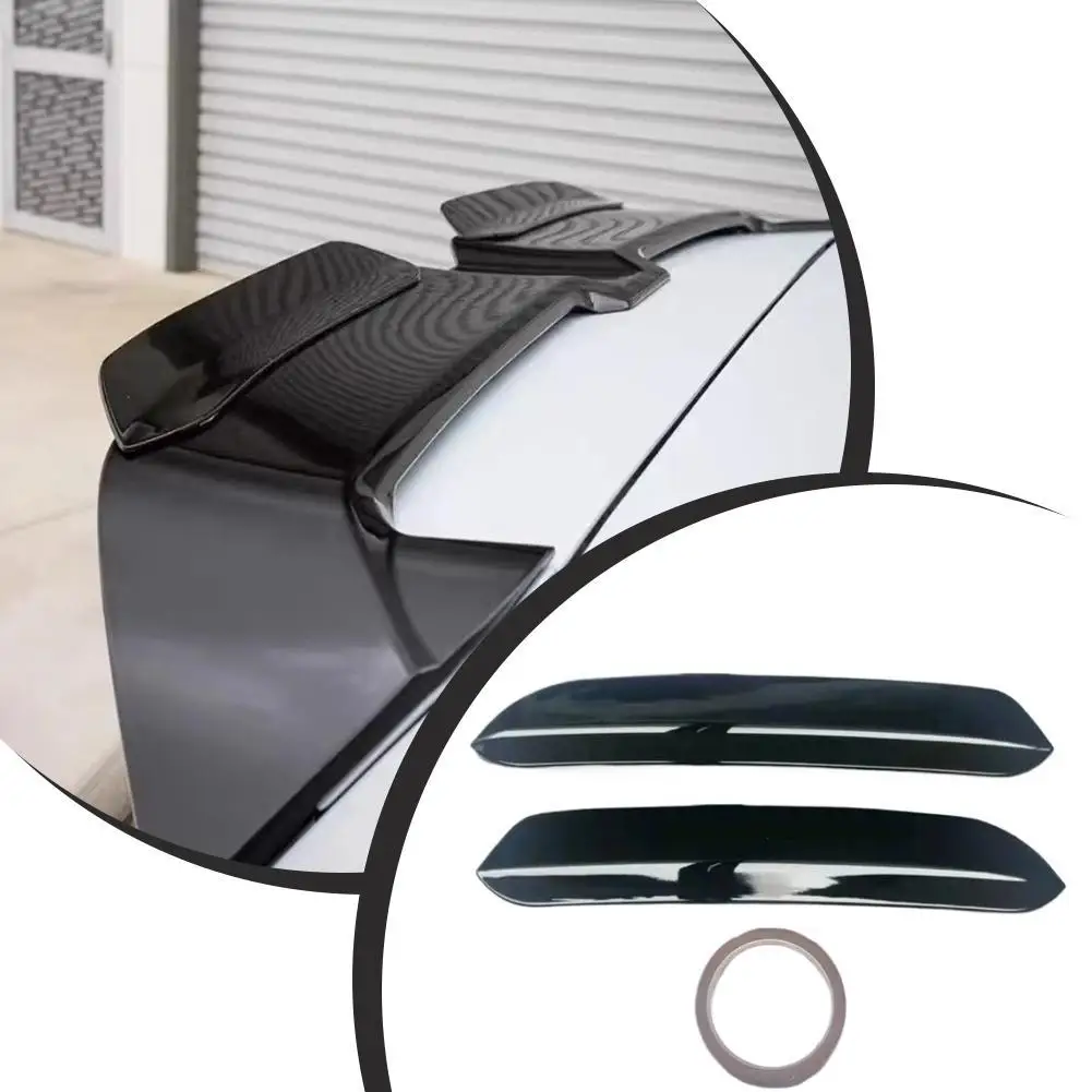 

For Golf 6 Car Modification Top Wing Fixed Wind Tail Wing Non Perforated Universal Top Wing Spoiler Car Sticker