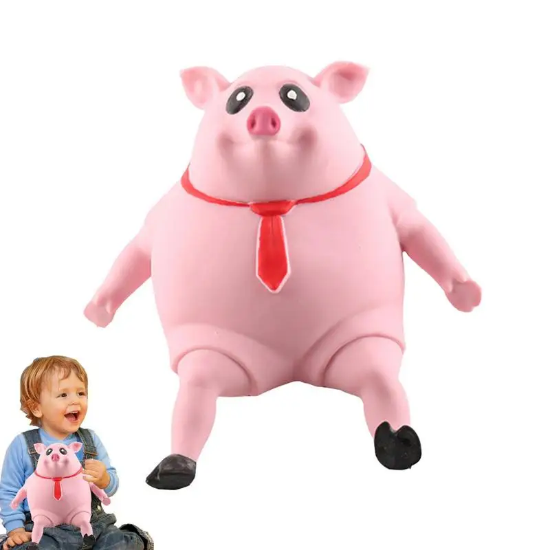 Funny Pink Pigs Antistress Squeeze Toy Cute Animals Lovely Piggy Doll Stress Relief Fidgets Toy Decompressions Toy Children Gift