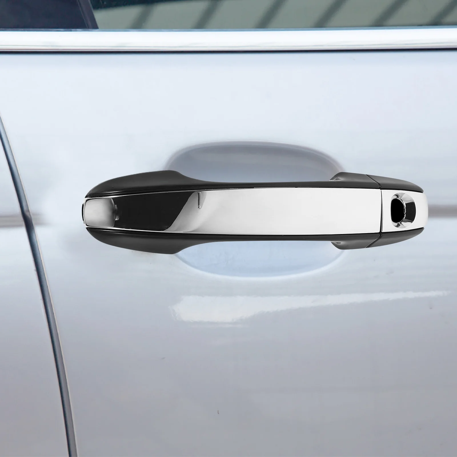 

Car Outside Exterior Door Handle Chrome Strip Front Left Replacement Automotive Grab Handles Automobile Door Handles