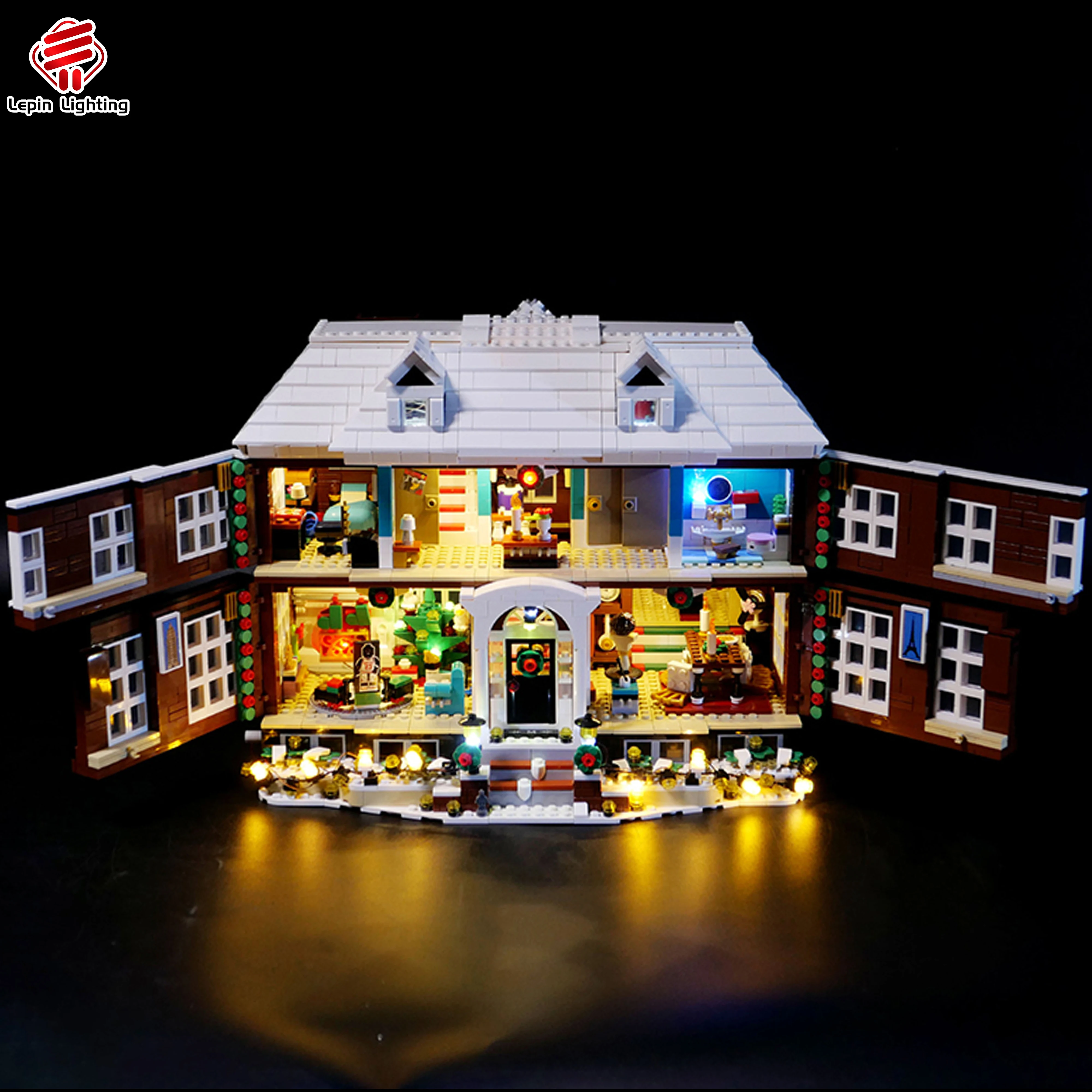 Kit d'éclairage LED Compatible avec 21330 blocs de construction de maison seul modèle accessoires de lampe télécommandée (lumières uniquement)