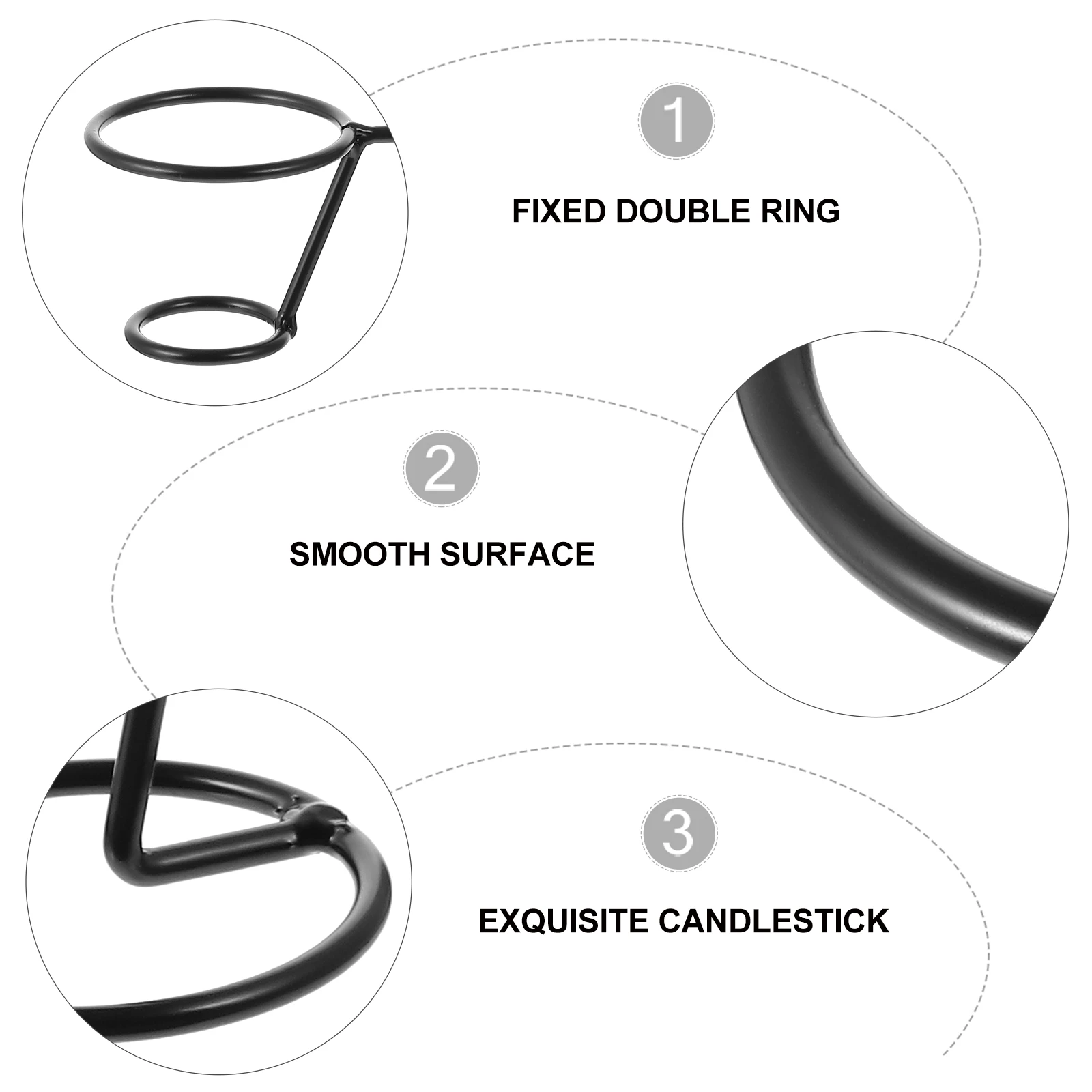 

1 pc Ice Cream Rack Iron Stylish Cone Bracket Holder Black Wrought Adorable Storage Cake Display Cupcake HOLDER