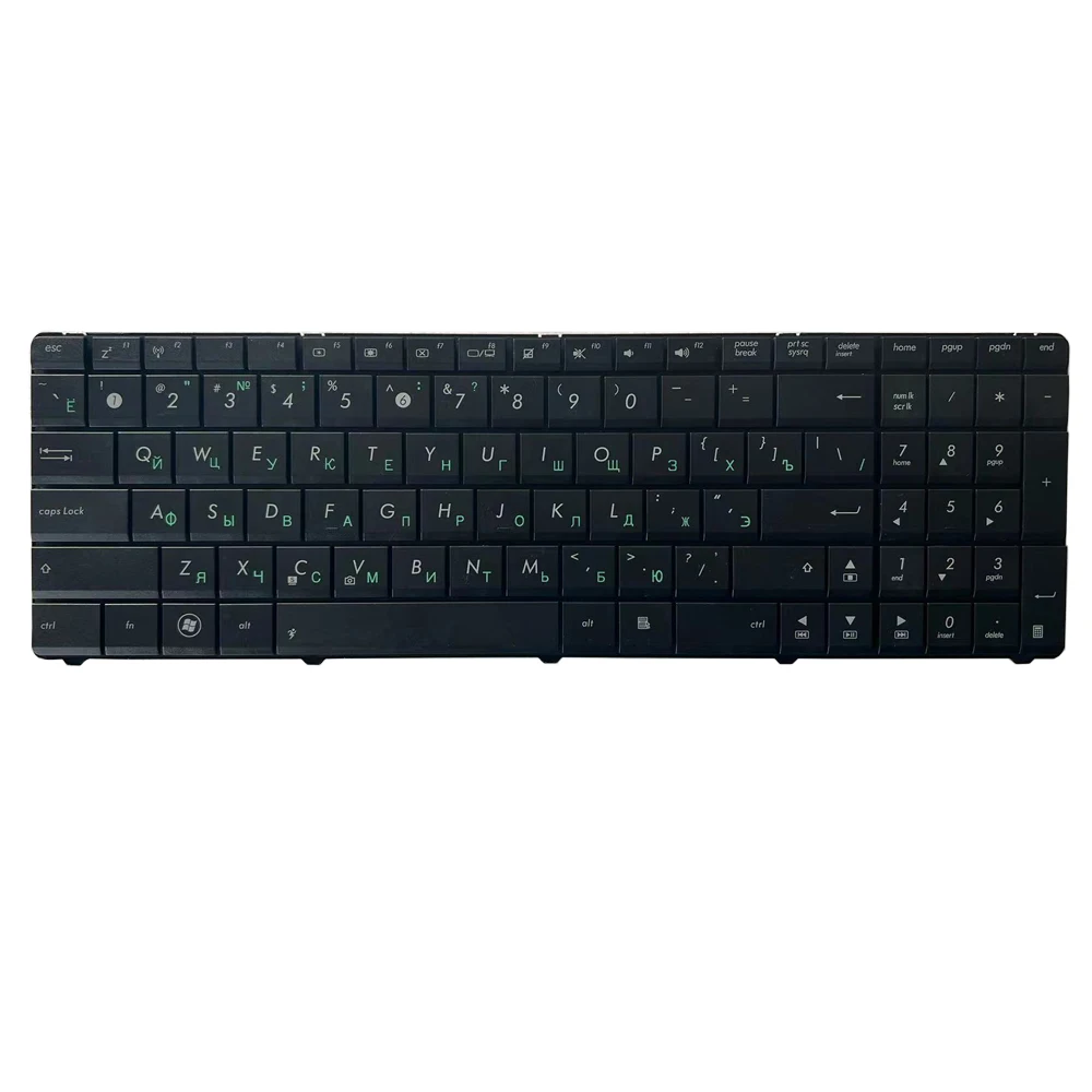 Russian Laptop Keyboard FOR ASUS K53SV K53E K53SC K53SD K53SJ K53SK K53SM X55A X55C X55U X55VD RU Black