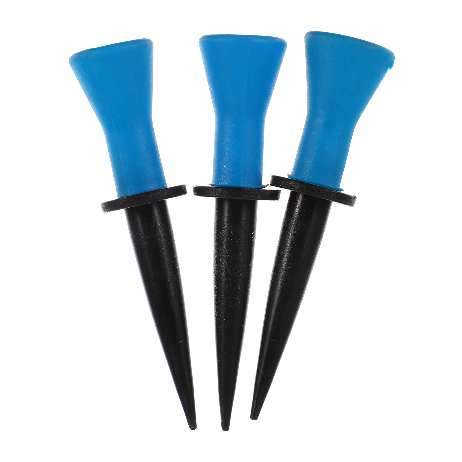 

3 Golf Golfs Tees High Rebound Plastic Lightweight Outdoor Practice Golfs Ball Holder Accessories Supplies Golf Equipment