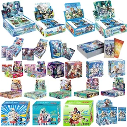 Original Genshin Impact Collection Cards Box TCG Pack Full Set Set New In Anime Game Playing Cards Board Toys  Gift Toys