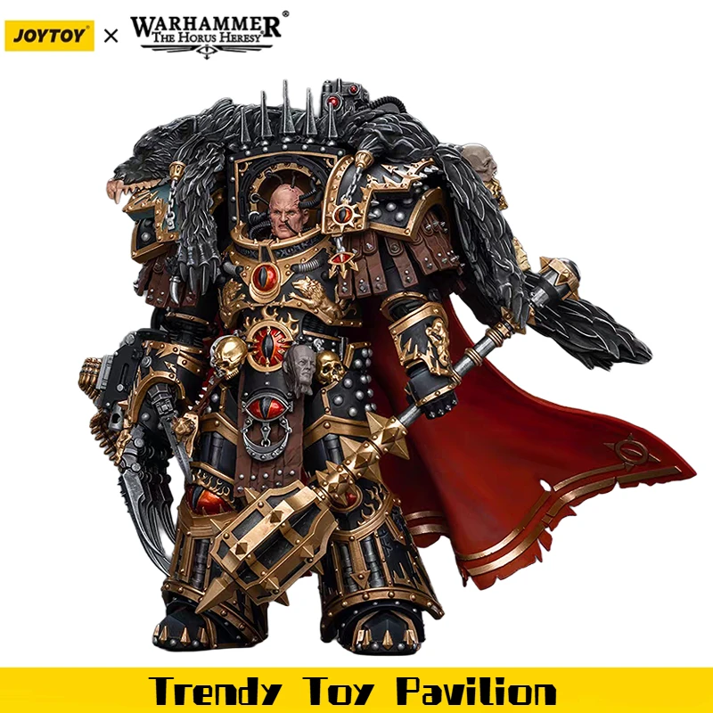 【JOYTOY】Warhammer 40K أبناء HorusWarmaster HorusPrimarch of The XVlth Legion 1/18 نموذج لجسم الحركة #6