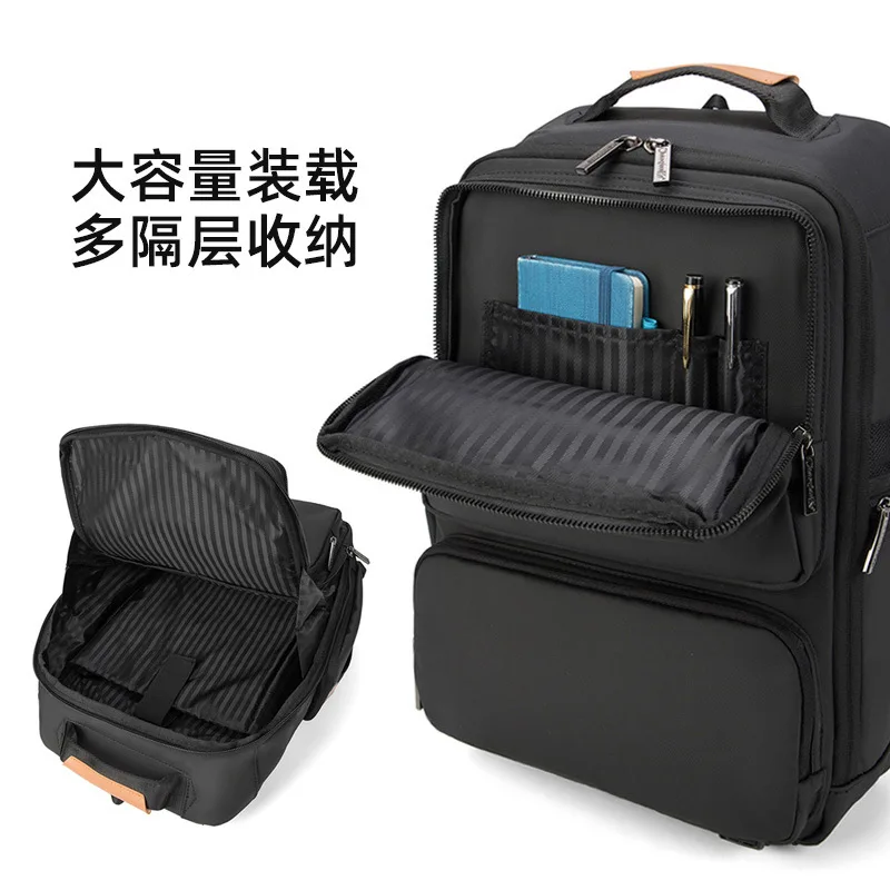 Minimalist computer bag, large capacity waterproof travel backpack