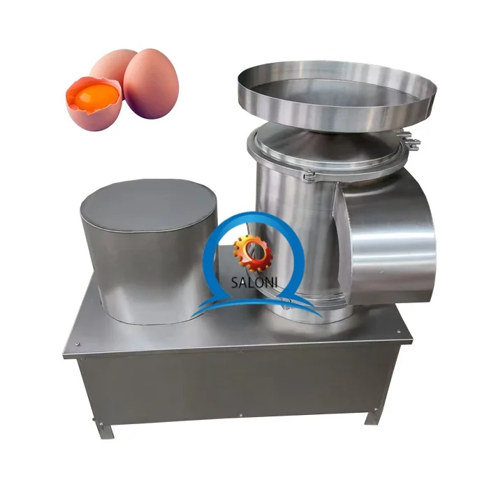 Hot Sale Electric Cracker Breaker Fresh Egg Shell Liquid Separate Crack Industrial Egg Break Machine