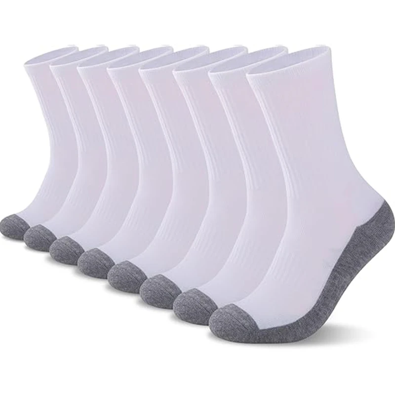 

5/10/20 Pairs Socks Men Autumn Winter Thicken Socks Mid Length Deodorant Sweat Absorbing Casual Sport Socks