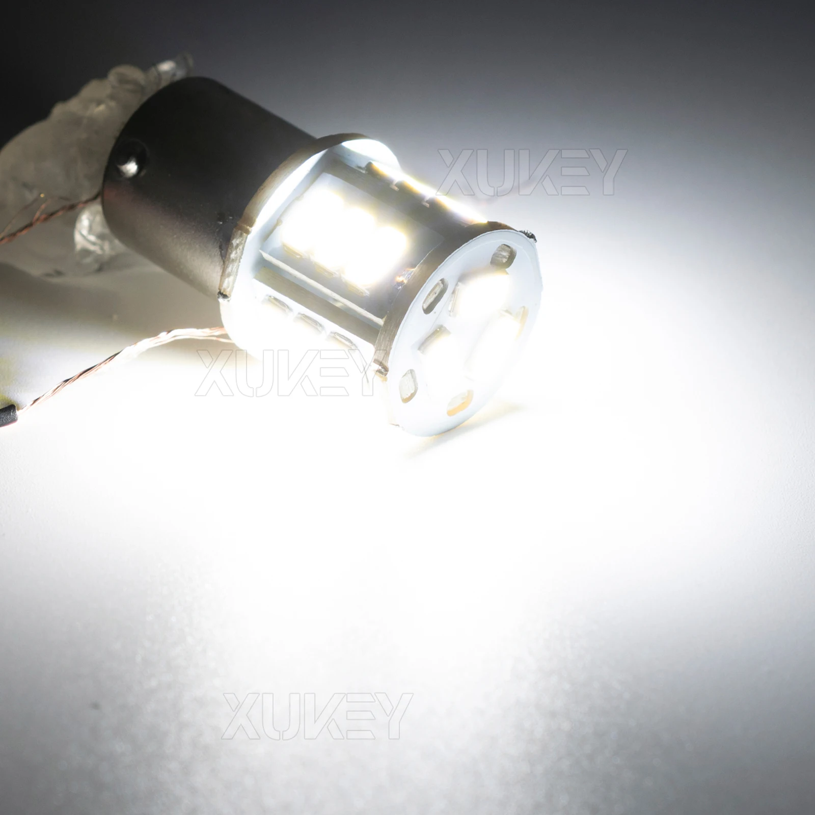 2 × أحمر/أبيض 24 فولت LED BA15s 246 R10W SMD رقم لوحة المصابيح الداخلية HGV شاحنة قبة خريطة ضوء الجانب ماركر النهار تشغيل المصابيح