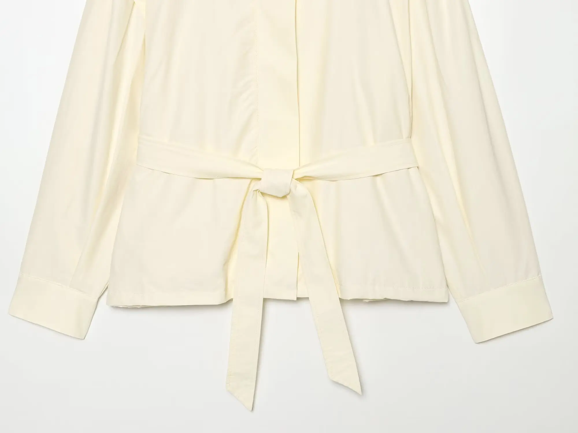 Damen Kurze Trenchjacke mit Gürtel Frühling Herbst Einfarbig Hochkragen Lose Oberbekleidung 2026 Neue Damen Street Casual Mode Mantel – Detail 9