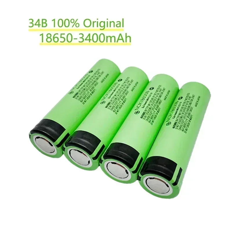 

New Original NCR18650B 3.7v 3400mah 18650 Lithium Rechargeable Battery For Flashlight batteries