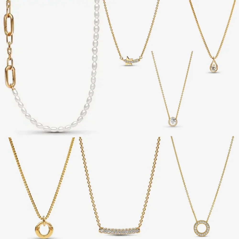 

2025 Best Selling Jewelry Necklaces Women Thin Necklaces Chain Shiny Zircon Party Luxury Jewellry Set Anniversary Valentine Gift