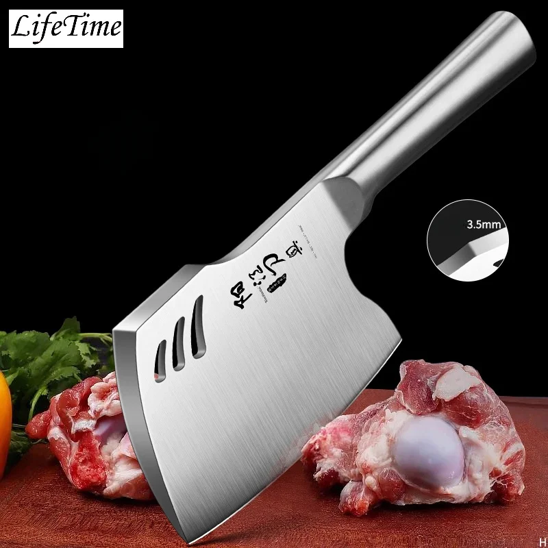 

All steel cutting tools, bone chopping specialized knives, multi-purpose knives, hard food processing specialized knives