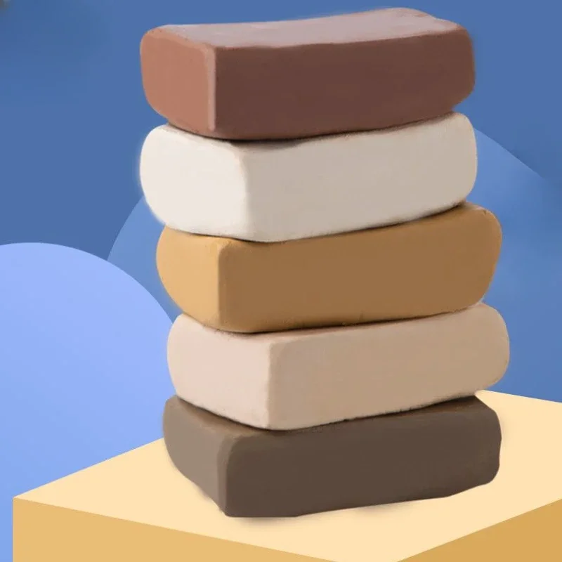 

500 г/пакет, скульптура ручной работы, глина, глина, бесплатная выпечка, высокая температура отжига белой глины, идеальная температура 1100-1330 градусов