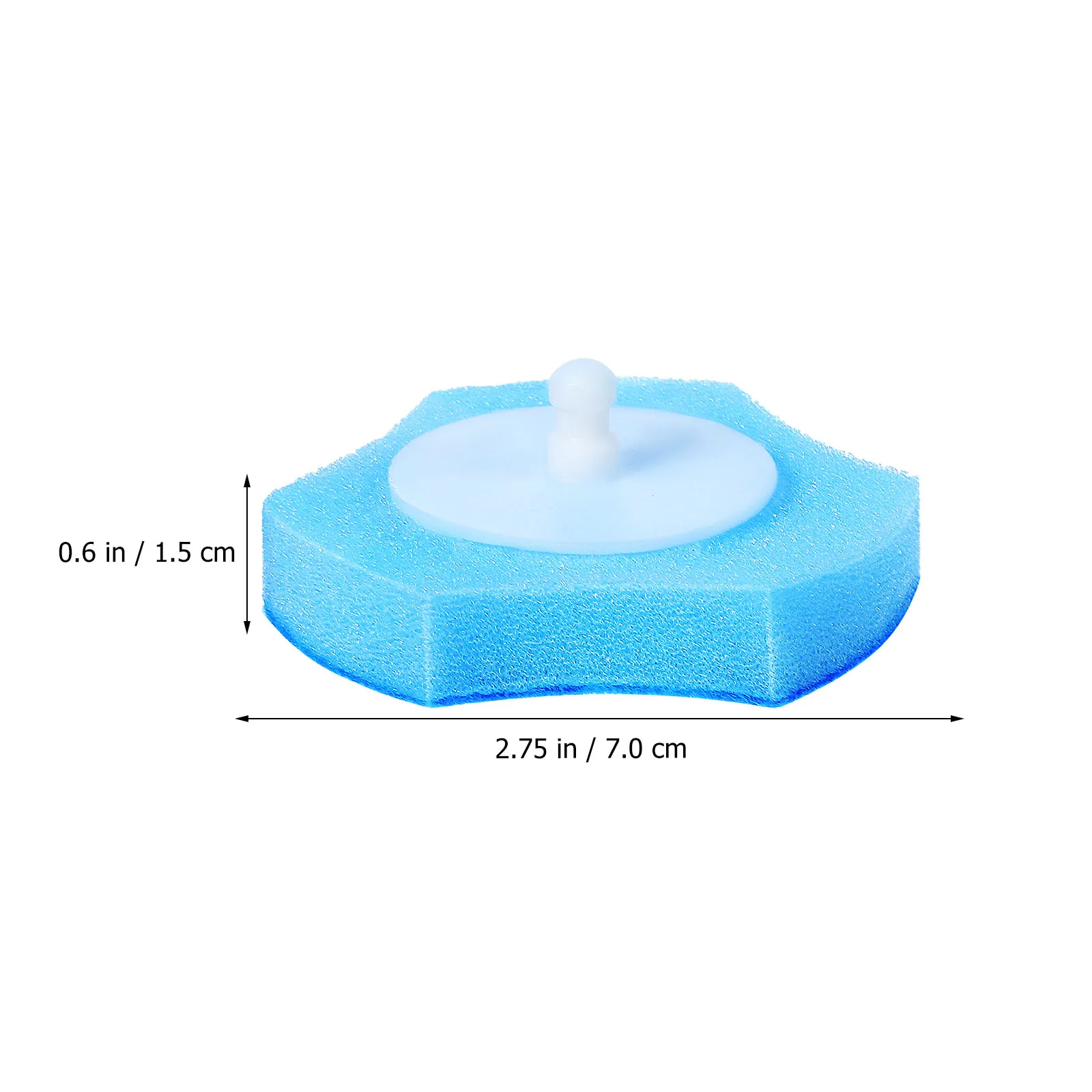 30pcs Disposable Toilet Brush Refills Sponge Brush Heads Toilet Cleaner Replacement High Quality Cleaning Sponges Heads