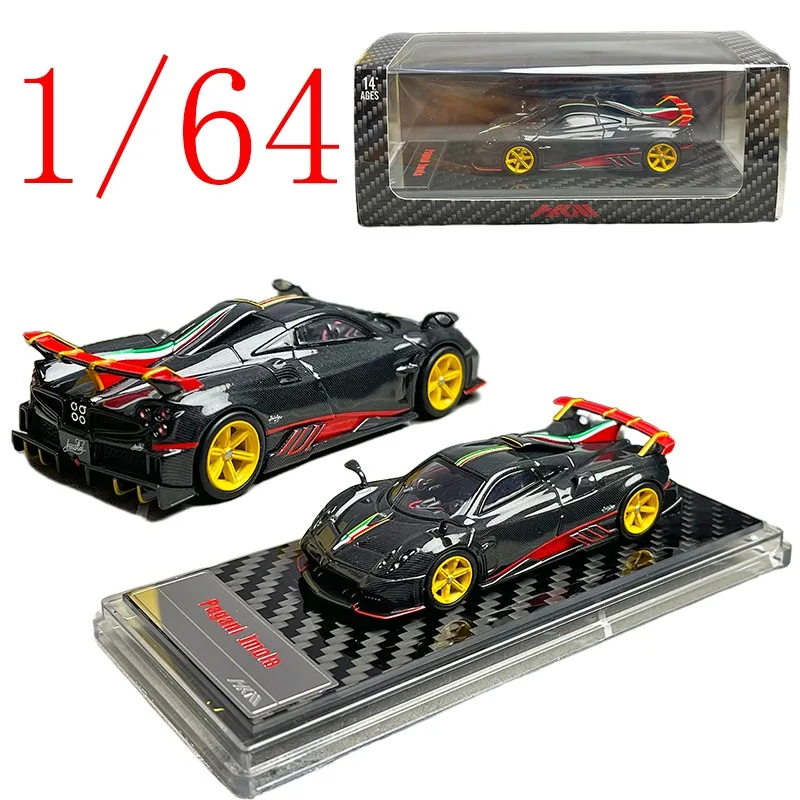 

HKM Diecast 1/64 Scale Pagani Alloy Model Cars Pagani V12 Double Door Imola Play Vehicles Toys for Boys Gift Original Box