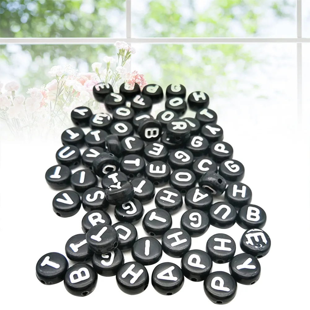 

260Pcs DIY Alphabet Beads Acrylic Letter Beads for Jewelry Making Craft Projects Bracelets Necklaces Keychains Kids Activities