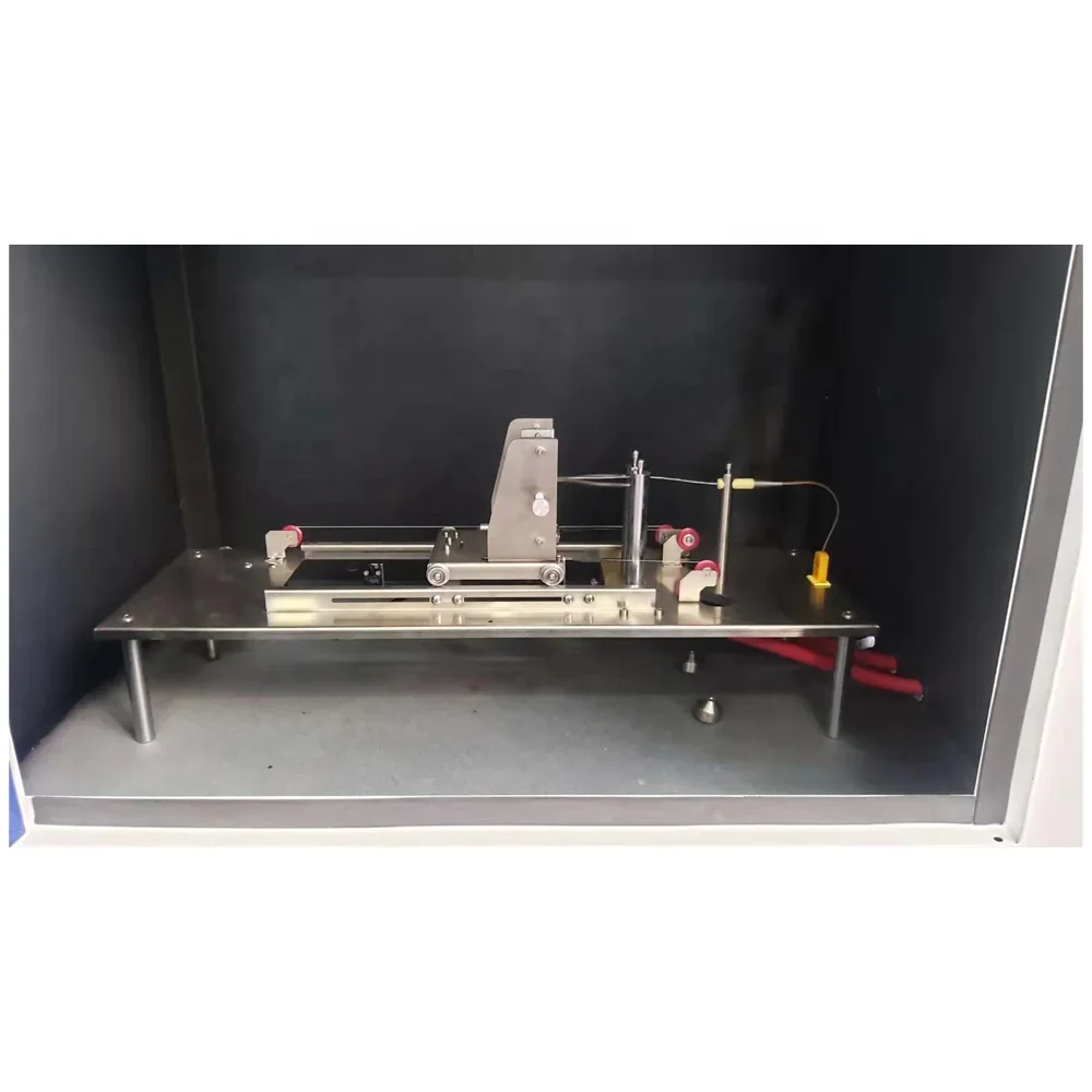 IEC60695-2-10 الشركة المصنعة لغرفة القابلة للاشتعال المطاطية البلاستيكية سلك توهج كهربائي معدات اختبار القابلية للاشتعال #4