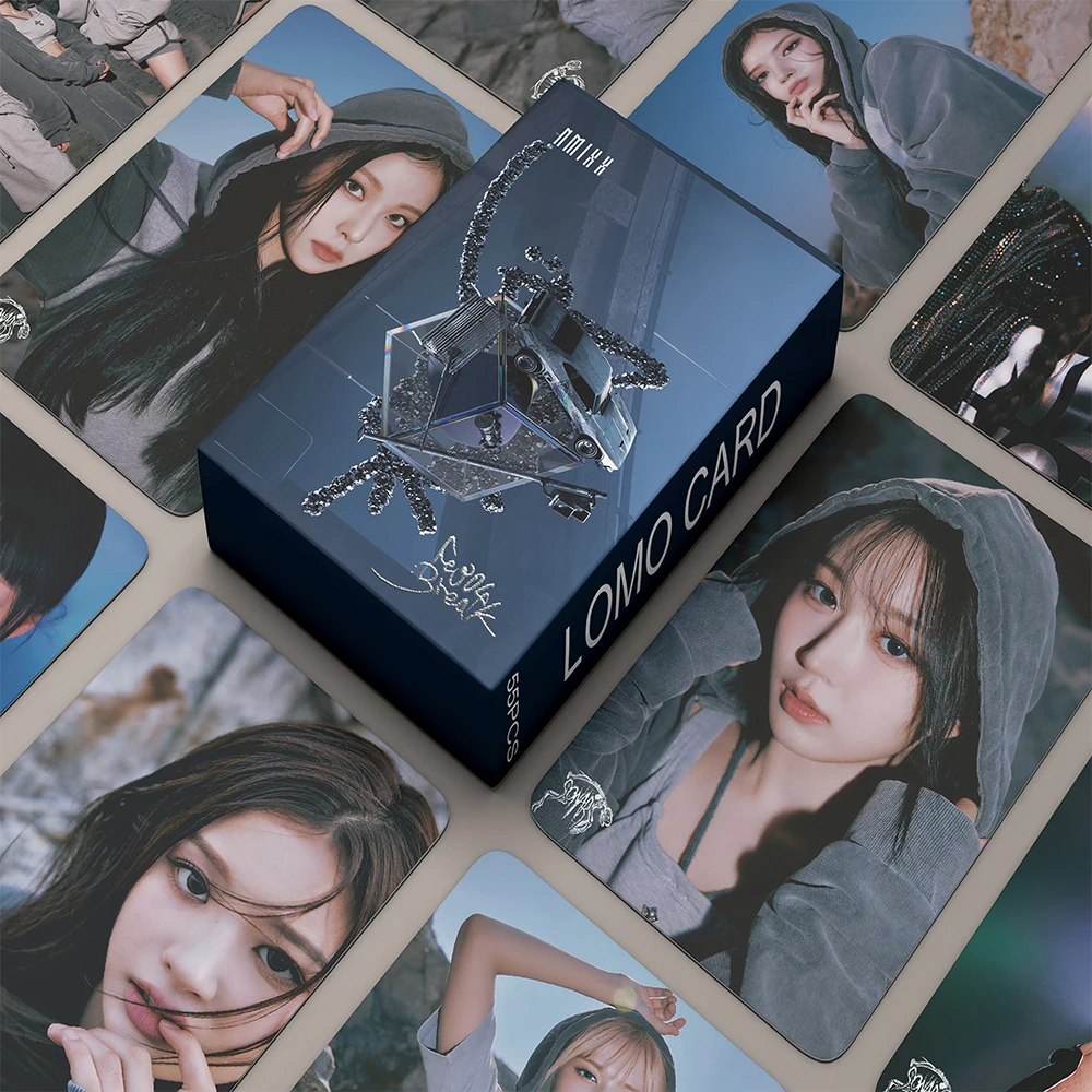 

Новый альбом Kpop 55 шт./компл., альбом для фотографий NMIXX ENTWURF AD ковер, Lomo Cards NMIXX, фотокарточки Лили HAEWON Kpop, подарок для девочек