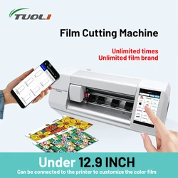 TUOLI Intelligent Flexible Hydrogel 13inch Film Cutting Machine UNLOCKED Unlimited Times Plottor Back and Front Film Cuts
