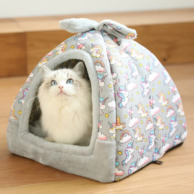 outdoor folds flat storage outdoor dog pet toys tents Pet Cats tent And Dogs Winter Warm Fashion Luxury Easy to cat