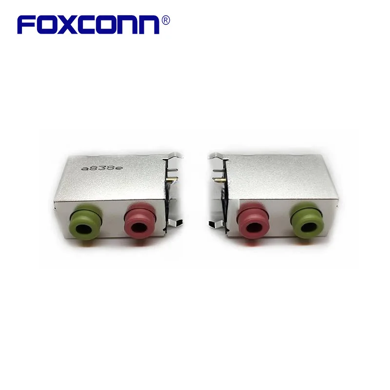 Foxconn audio socket  Earphone stand 3.5mm 2port Audio jack