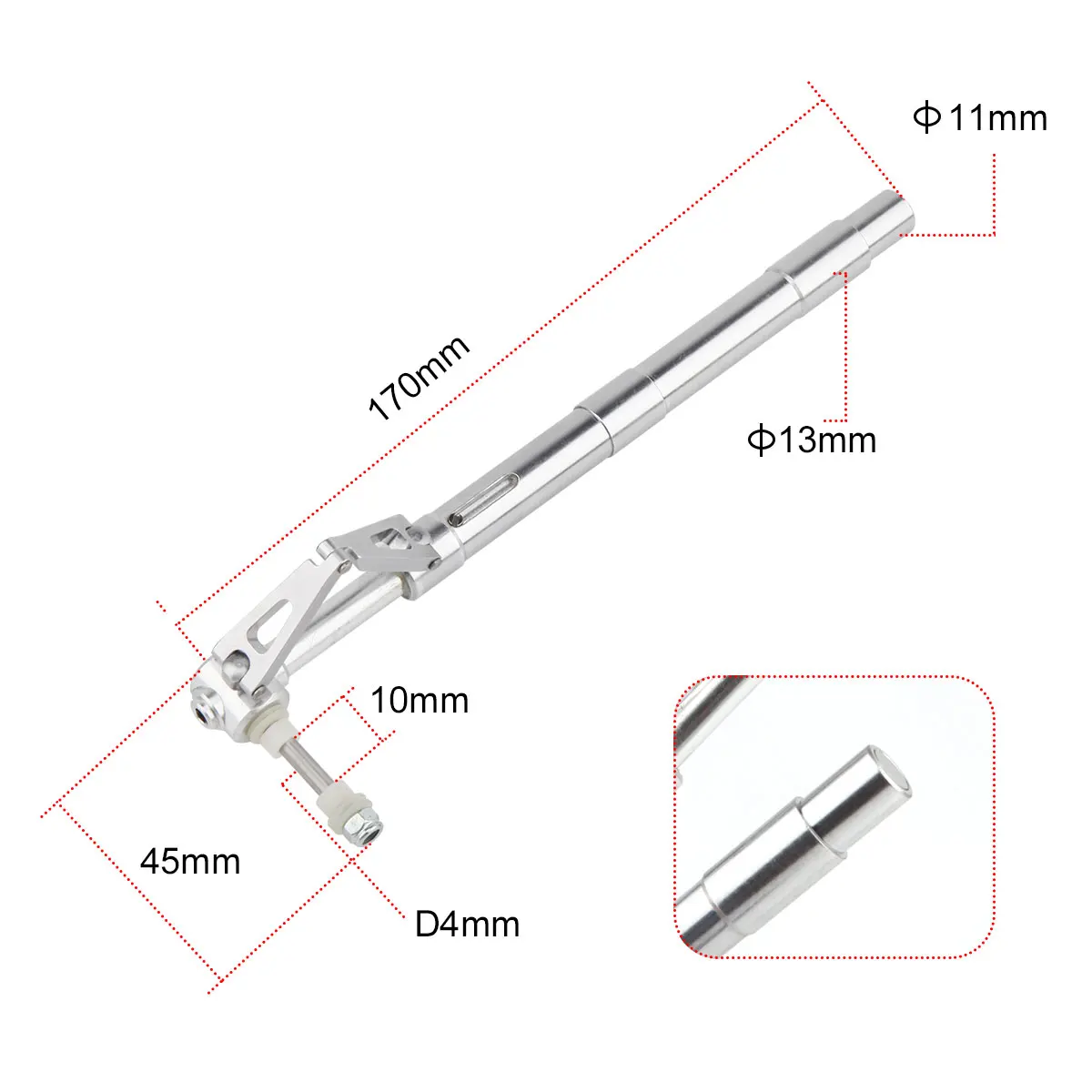 XAERO Ф11mm train d'atterrissage Anti-Vibration 170mm train roulant absorbant les chocs pour Drone avion RC