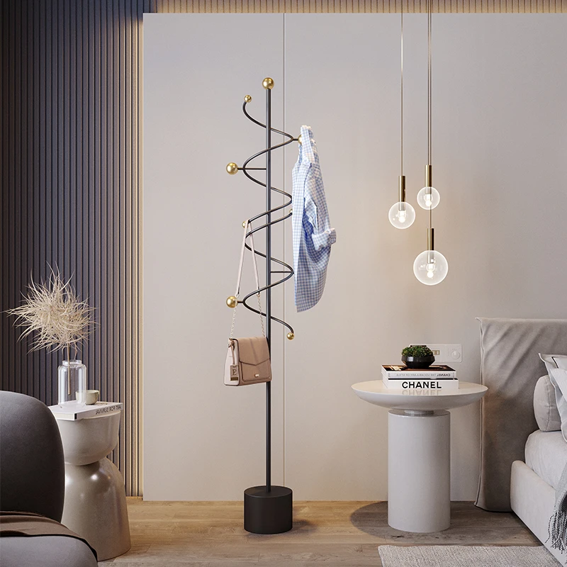 Low Profile Blue Clothes Racks Drying Boutique Japandi Apartments Clothing Rack Living Room Colgadores De Ropa Room Furniture